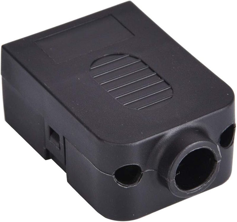 DB9 Female to Terminal Adapter Serial Connector 2Pcs Black Housing Plated Copper Pin - Image 4